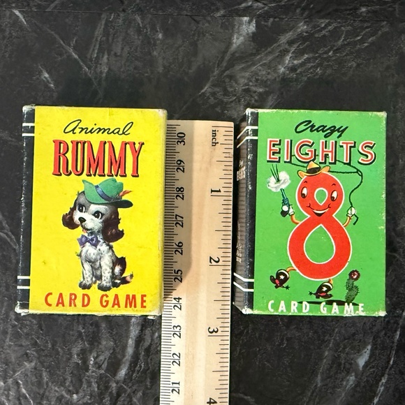 Four Vintage Games (Cards and Blocks) - Picture 13 of 15